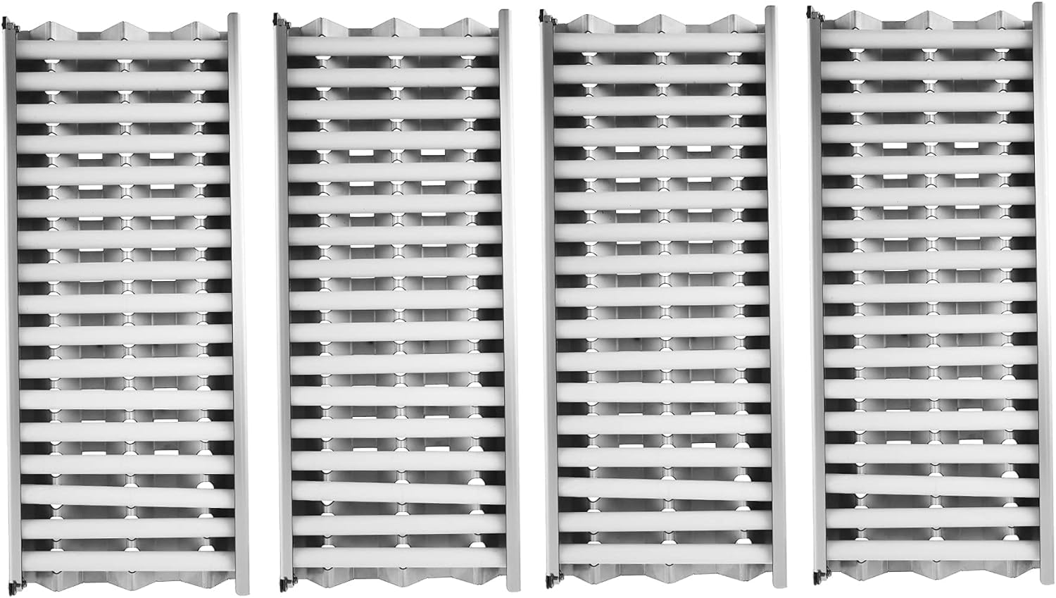 soldbbqCeramic Heat Tube Tray for Lion Grill Replacement Parts Premium Grills L89746 Ceramic Tubes w/Flame Tray Parts for Lion Premium Grills l75000 32 inch Grill & l90000 40 inch Grill, 4-Pack