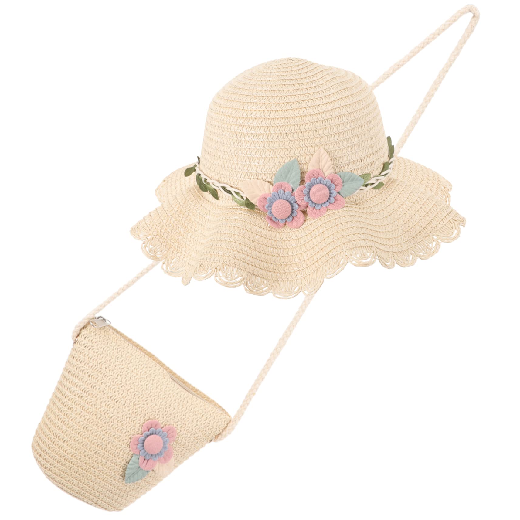 Beavorty Cappello da Sole per Cappello da Pescatore per Bambine Cappello da Bambina Carino Sombrero da Bambina Cappello da Sole per Bambine Cappello Floscio per Bambine Cappello da