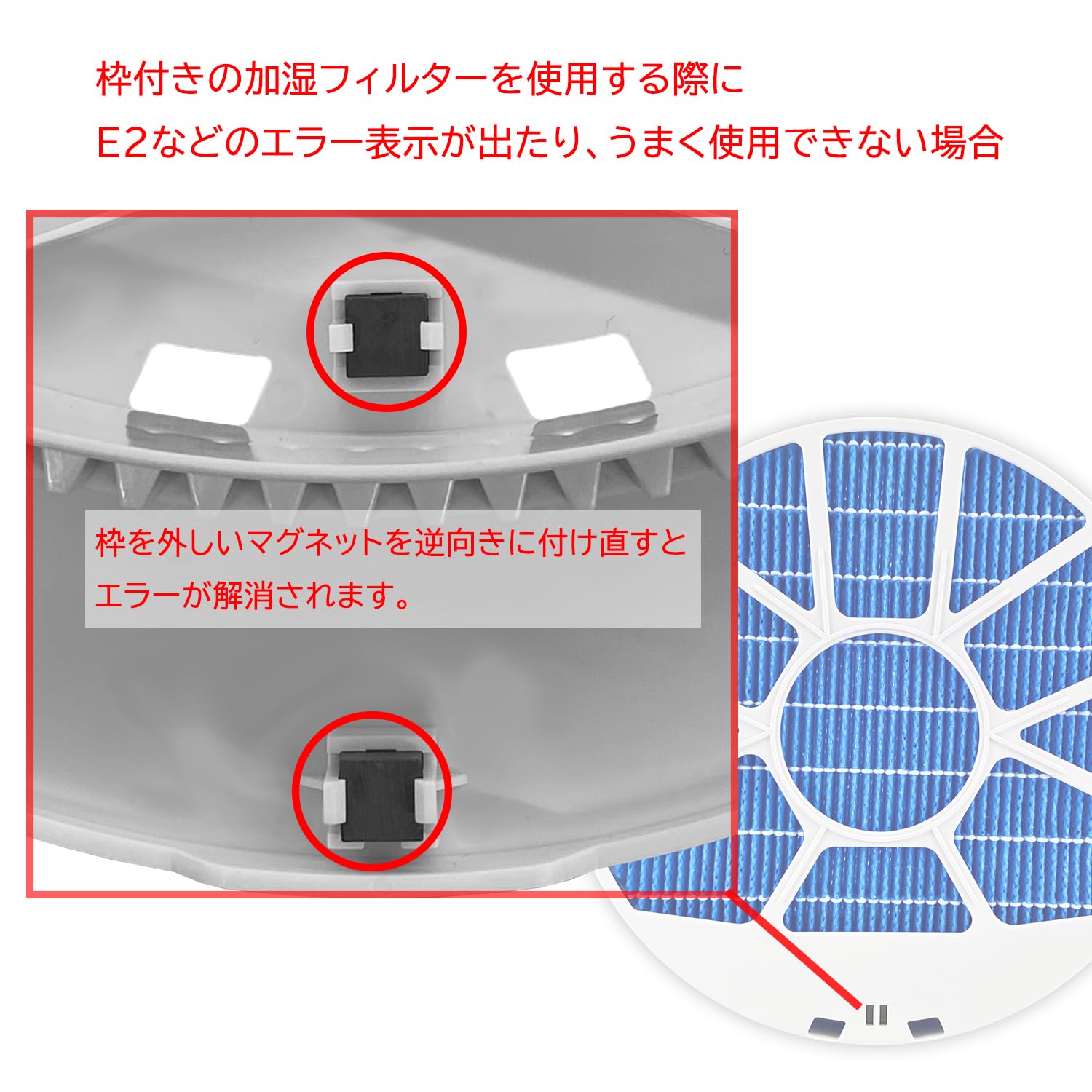 Amazon.co.jp: FZ-E100MF（枠付き）シャープ加湿空気清浄機用