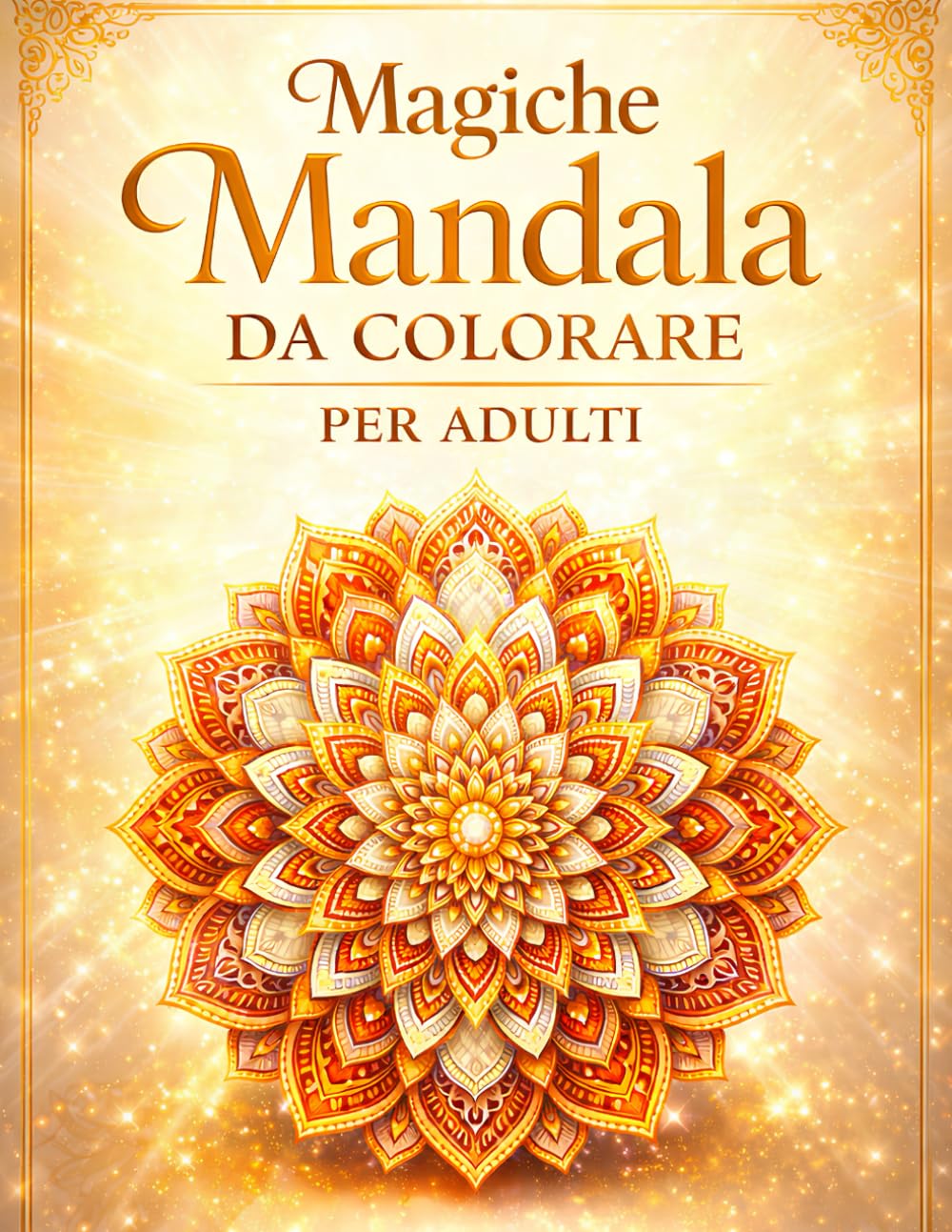 Magiche Mandala da Colorare per Adulti: 50 Disegni Antistress con Mandala Complessi e Dettagliati per Rilassarsi, Alleviare lo Stress e Stimolare la Creatività