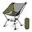 MOON LENCE Portable Camping Chair Backpacking Chair - The 4th Generation Ultralight Folding Chair - Compact, Lightweight Foldable Chairs for Hiking Mountaineering, Beach (Green-Plus)