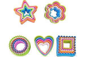 25-Piece Play Dough Cutter Set