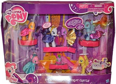 My Little Pony Exclusive Set Royal Ball At Canterlot Castle Twilight ...