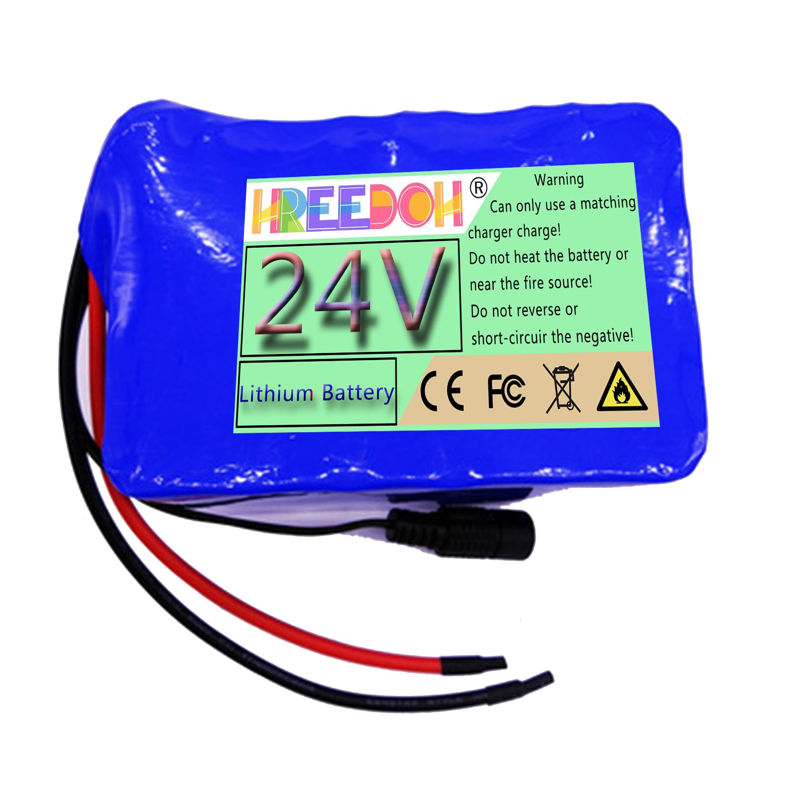 Akumulator litowo-jonowy 24 V 2 Ah 4 Ah 6 Ah 8 Ah 10 Ah 12 Ah Akumulator litowy z ładowarką do silników 50 W 100 W 150 W 200 W 250 W 300 W
