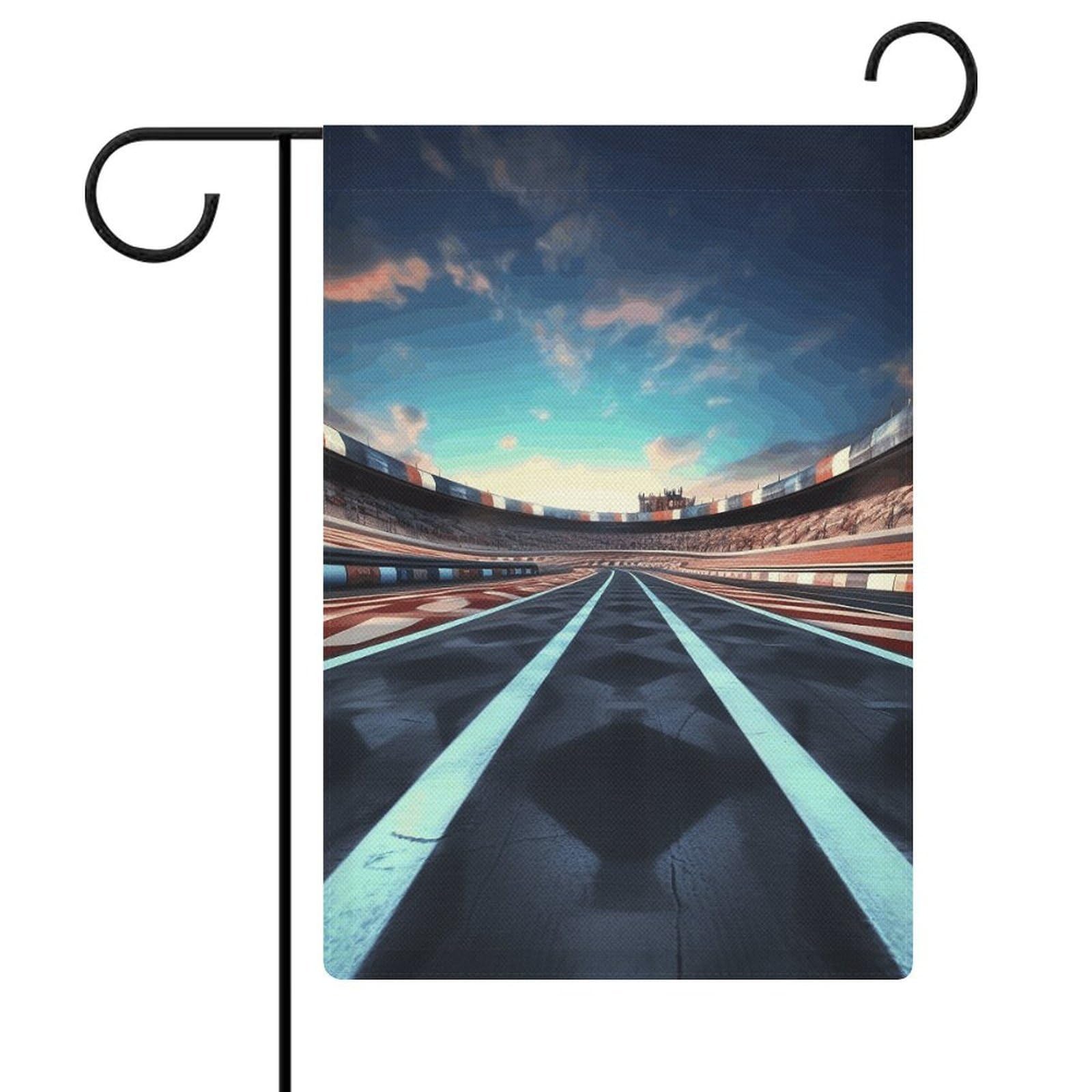 Bandera de jardín de verano fuerte que no se desgasta por el sol
