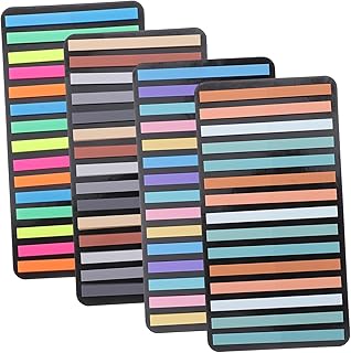 NUOBESTY Rótulos 4 Conjuntos De Etiquetas Adesivas De Página Notas Adesivos Marcadores De Frase Adesivos Marcadores De Leitura Adesivos De Índice Adesivas De Livros Notas Adesivas