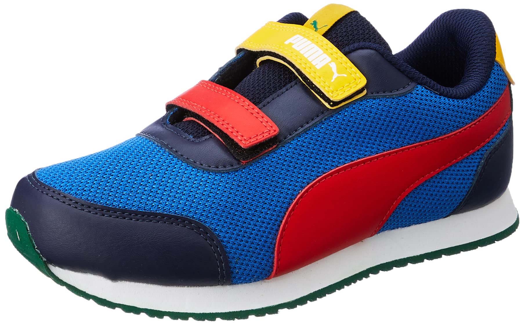 Puma Unisex-Kid Axel V2 Ps Team Royal-Peacoat-Spectra Yellow Sneaker - 2UK (39461001) (B0BMVRHSTC) Amazon Price History, Amazon Price Tracker