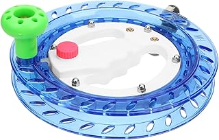 Abaodam Kite Line Pulley Outdoor Sports Tool Fly Reel Lockable Kite Winder Kite String Winder Kite Strings Spool Kite Lines Reel Winder Kite Parts Kids Supply Crystal Fishing Line