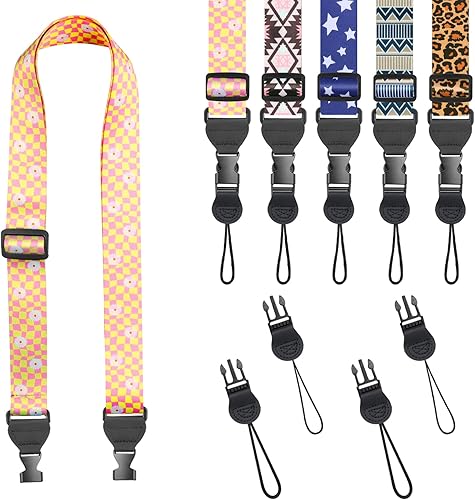 Miniatura 37 de Correa de Nylon para iPad, Correa Ajustable para el Cuello de la Cámara, Correa Cómoda para el Hombro para iPad, Celular, Tableta, Cámara, Laptop