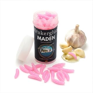 Kunstmade Gummiwurm Forelle 2cm, 50er Aroma-Set