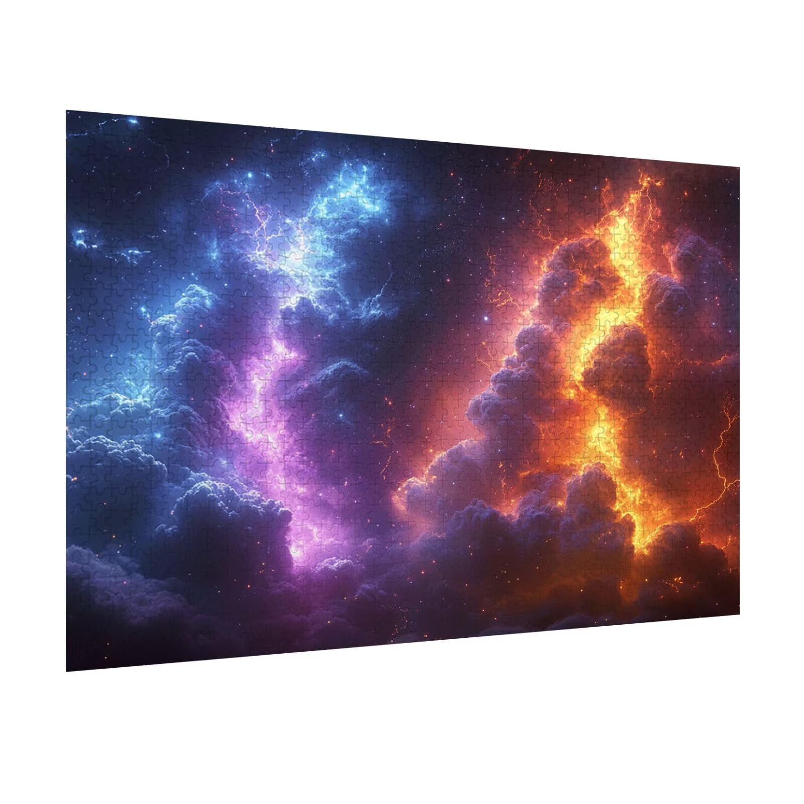Puzzle 5000 Teile für Erwachsene, 3D Puzzle Traum Holzpuzzles, n-585 | Puzzlematte Sternenhimmel, Heimunterhaltung, Entspannung Meditationspuzzle, Impossible Klassische Jigsaw Puzzles, Home Decor