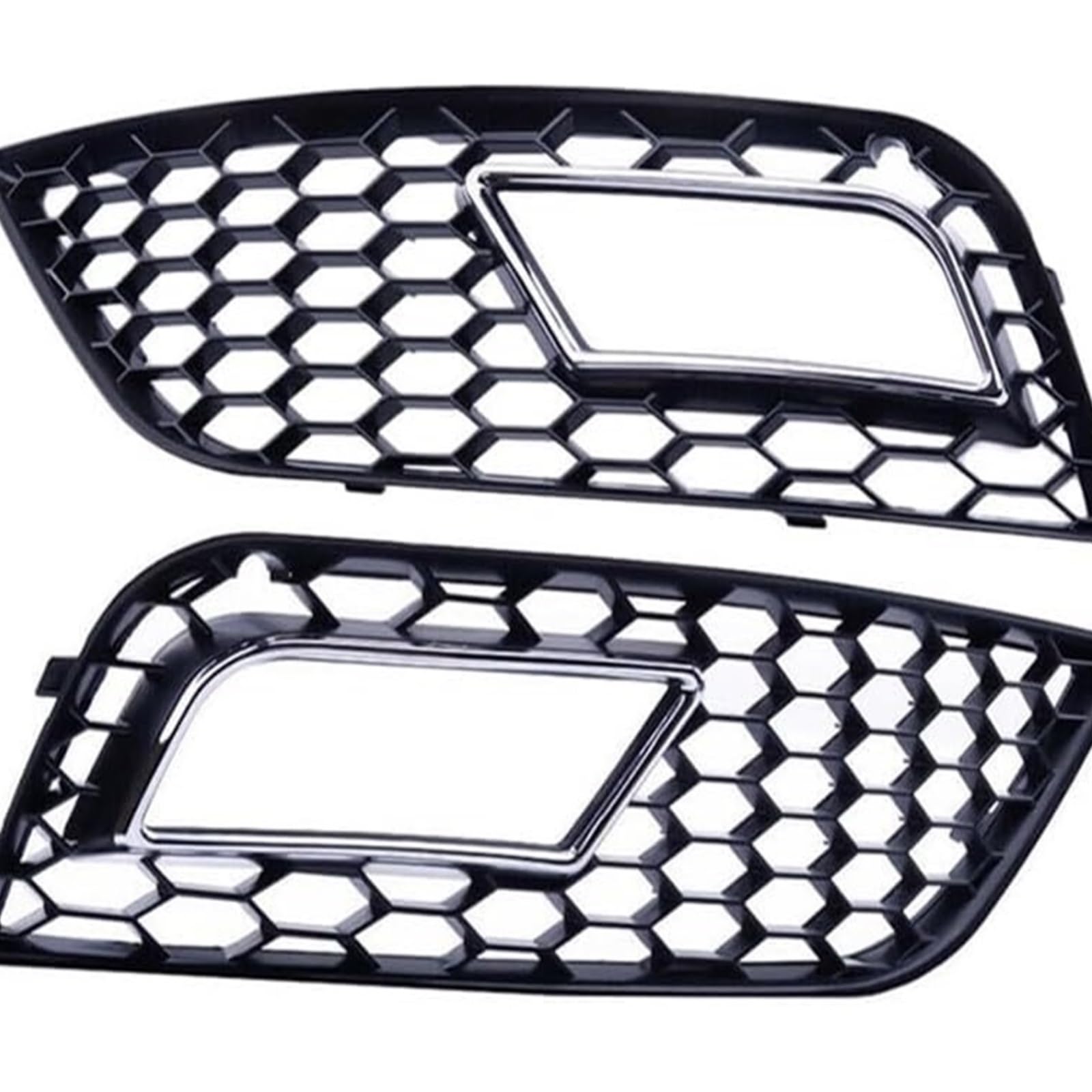 Calandre Centrale pour Audi A4 B8.5 Facelift 2013-2016 Look RS4 Chrome - 8