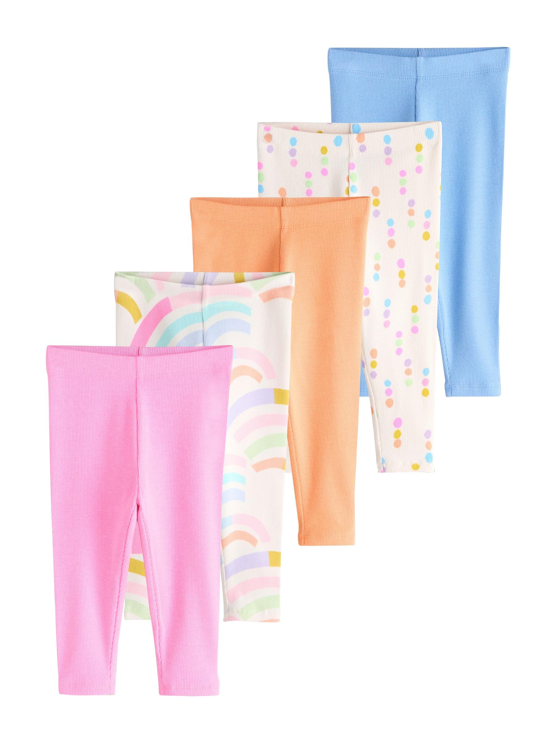 NEXT Fille Legging côtelé, Lot de 5