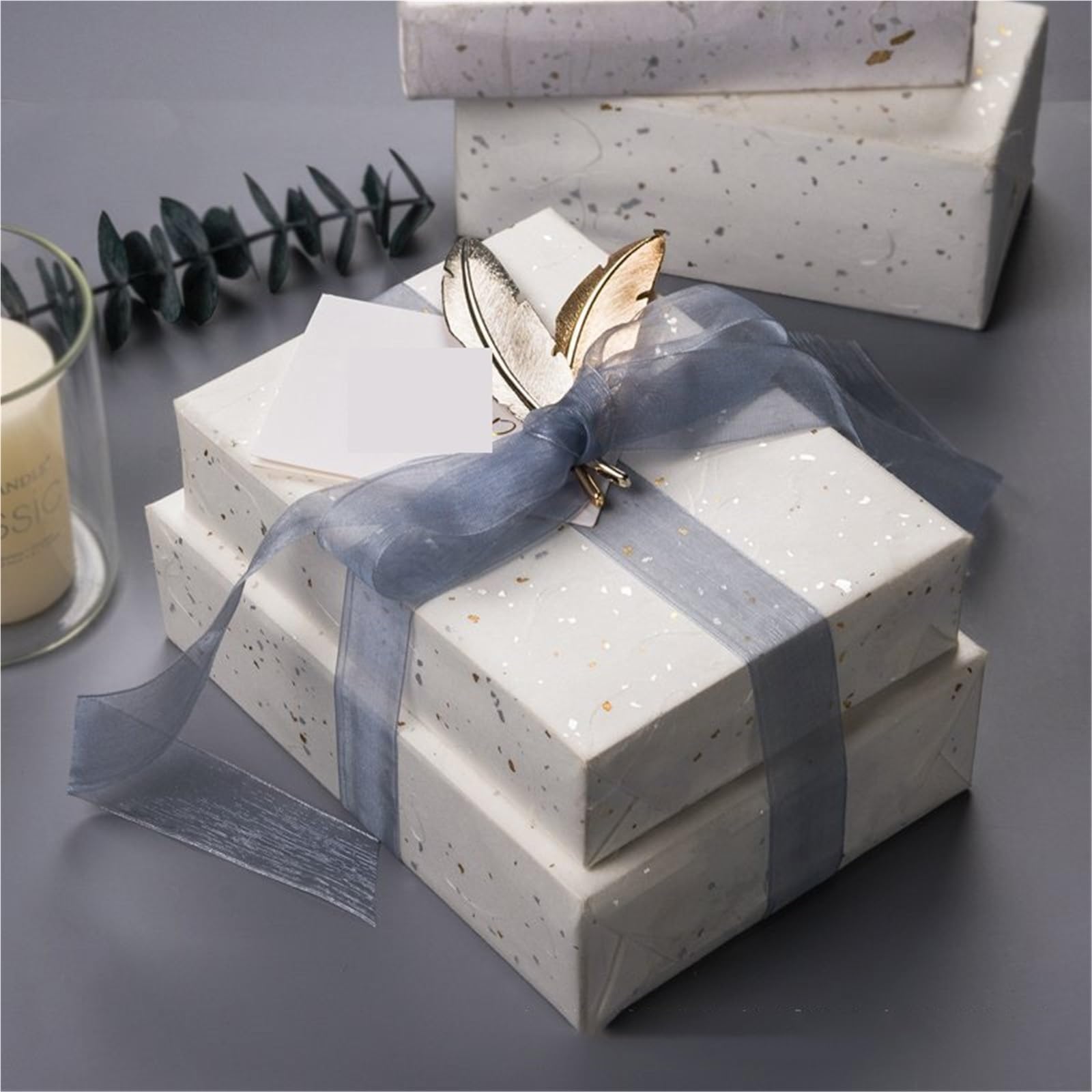 5 Stück/Set Geschenkpapier für Valentinstag, Hochzeit | Verpackung: 60 x 60 cm, Blumen-Geschenkpapier, DIY, perfekte Verpackung, Kunstwerk, Bucheinband-Dekoration(Grey)
