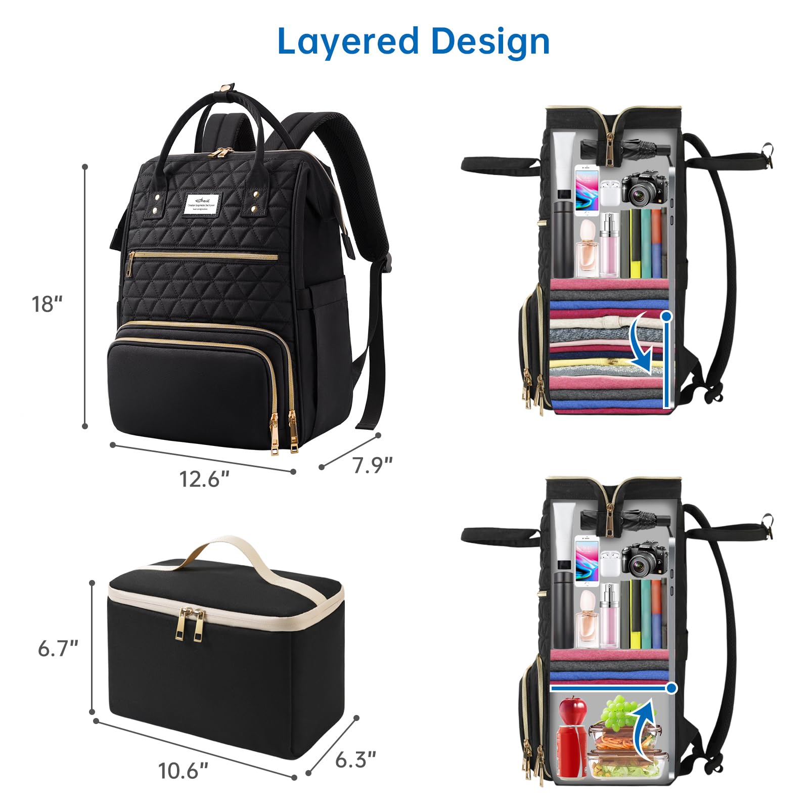 Etronik Zaino per laptop, Luch