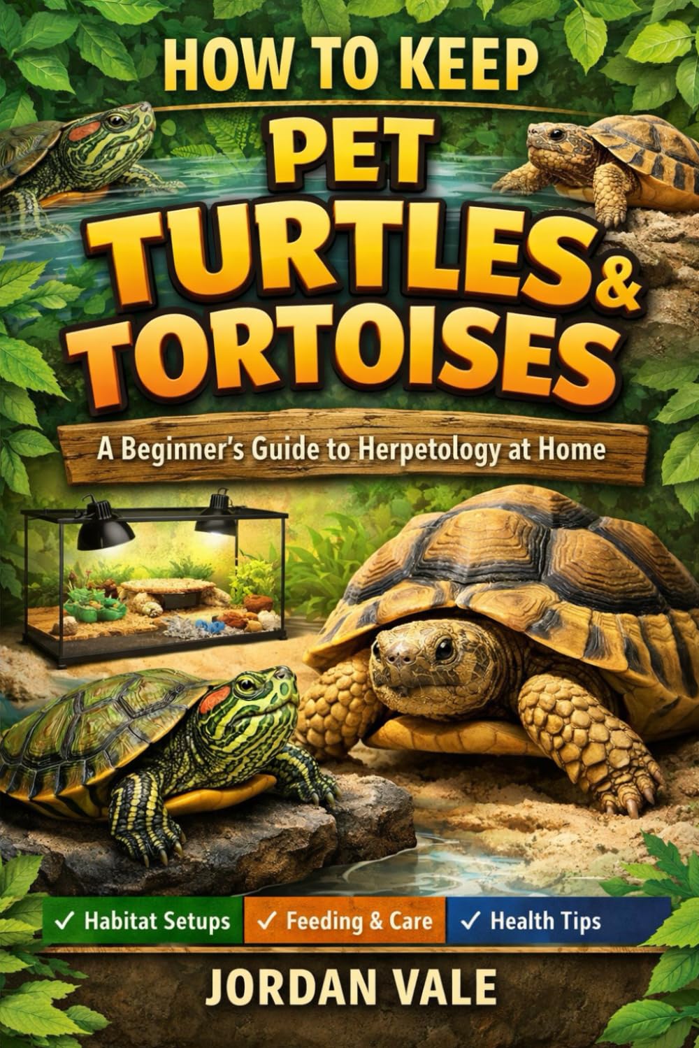 How to Keep Pet Turtles & Tortoises: A Beginners Guide to Herpetology at Home