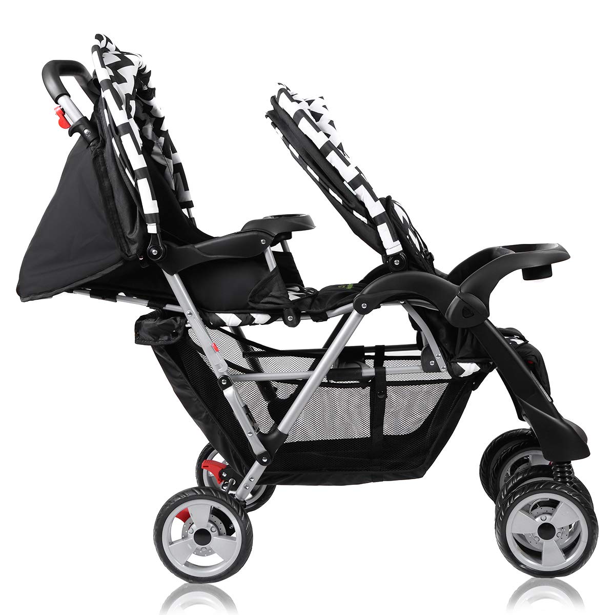 honey joy double stroller