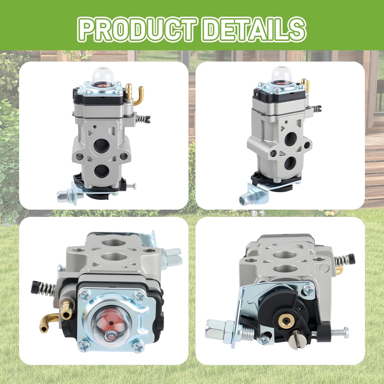 150BT Carburetor Fits for Husqvarna 150BT (Before 2022), 350BT 360BT 560BTS 150BF 350BF 560BFS Backpack Leaf Blower Replace 581155801 502845001 577144601 Tune up Kit