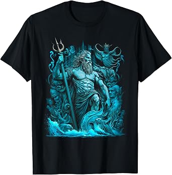Poseidon Greek Mythology T-Shirt