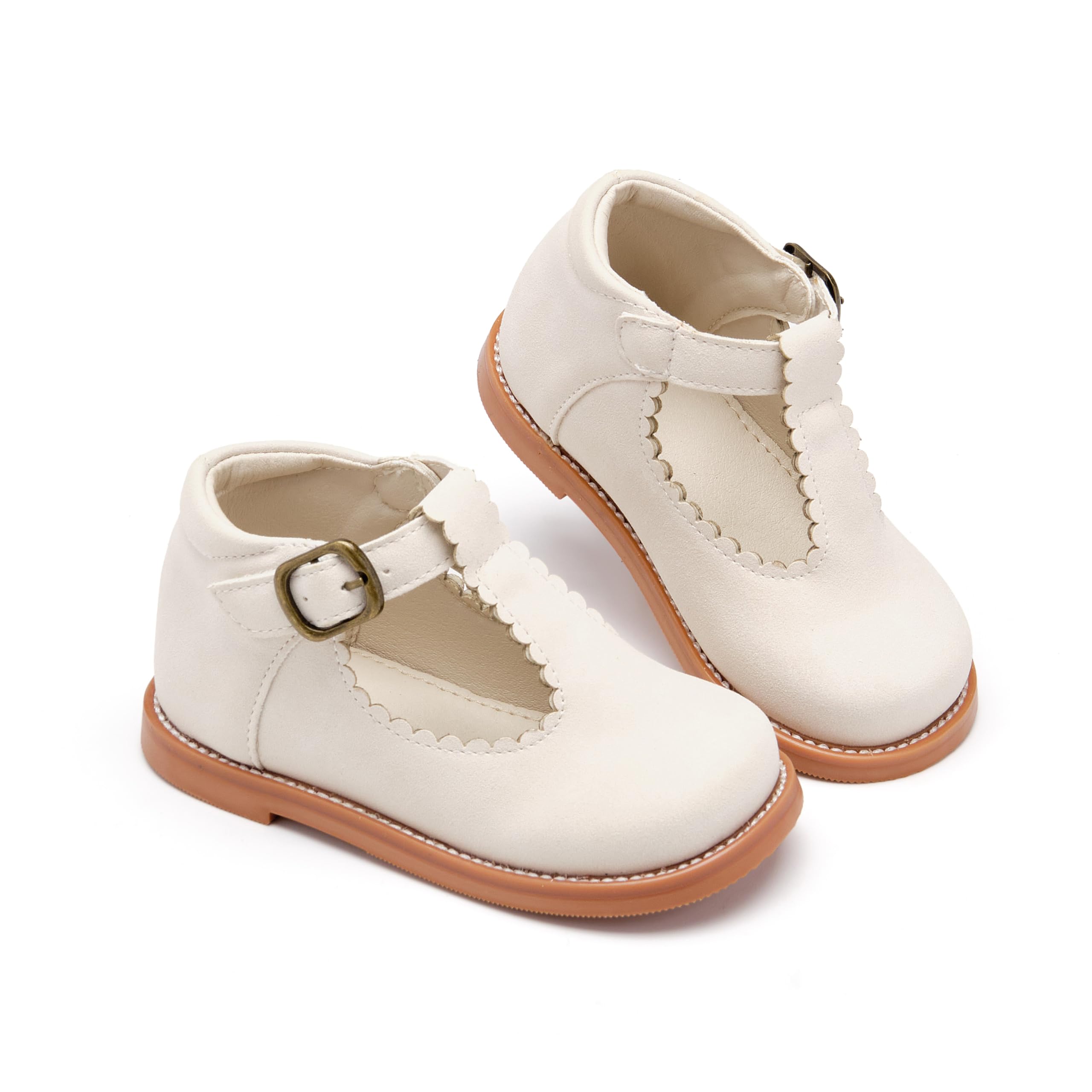 ESTINE Toddler Kids School Uniform Oxford-Little Girls Dress Party Shoes