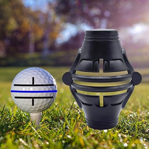 Miniatura 2 de 1 paquete de marcadores de pelota de golf 360  Marcador de línea de golf  Herramienta de marcado de alineación de pelota de golf para herramientas