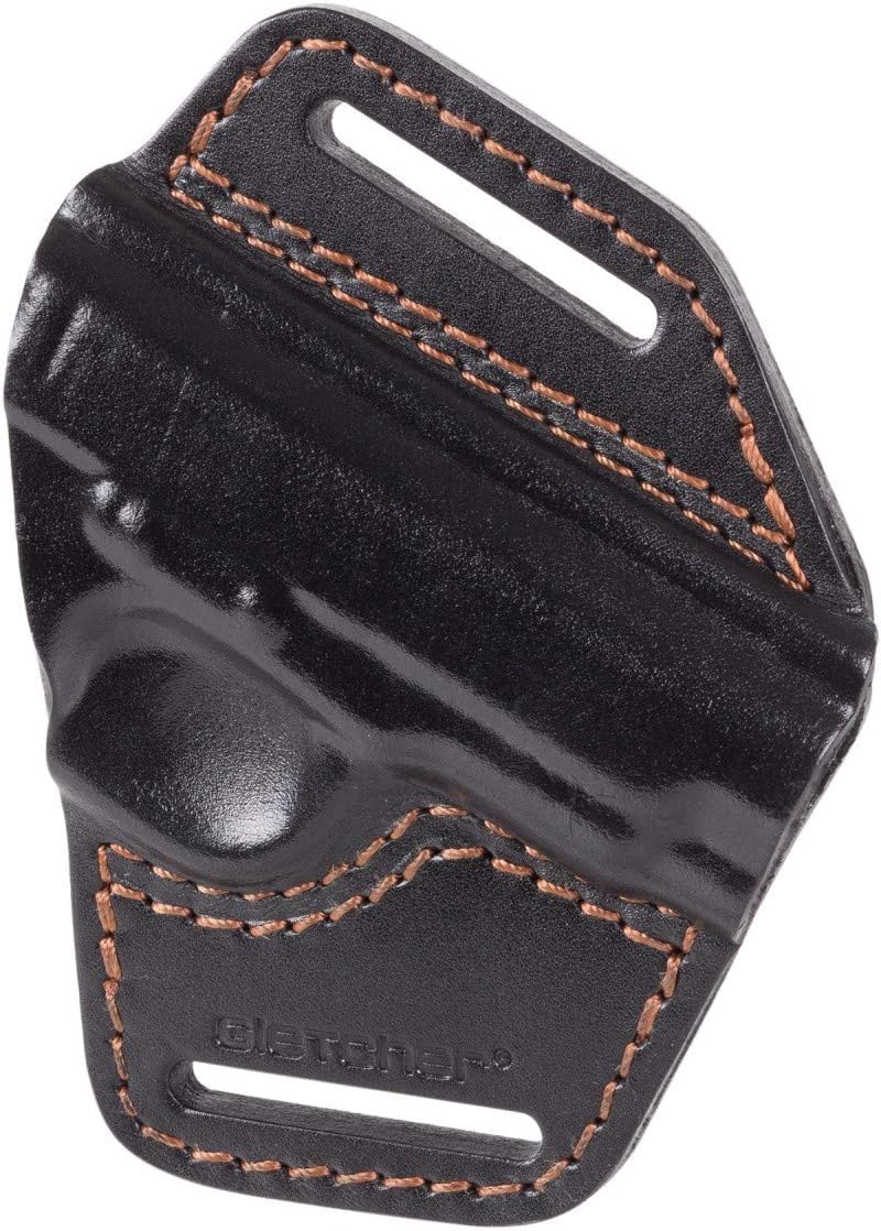 Gletcher TT Leather Belt Holster, Black