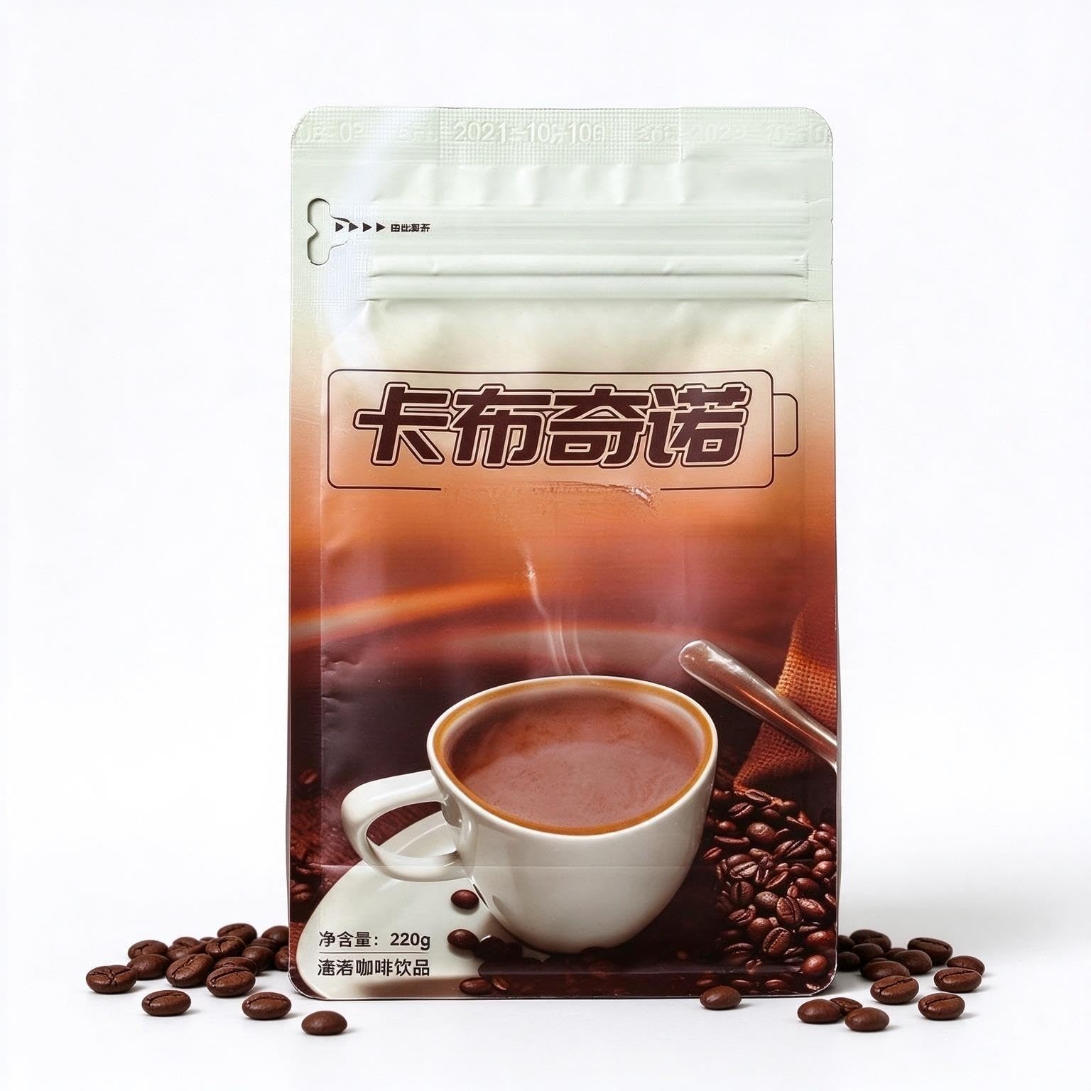 Miscela di caffè solubile da 220 g – 3 gusti, confezione in stick