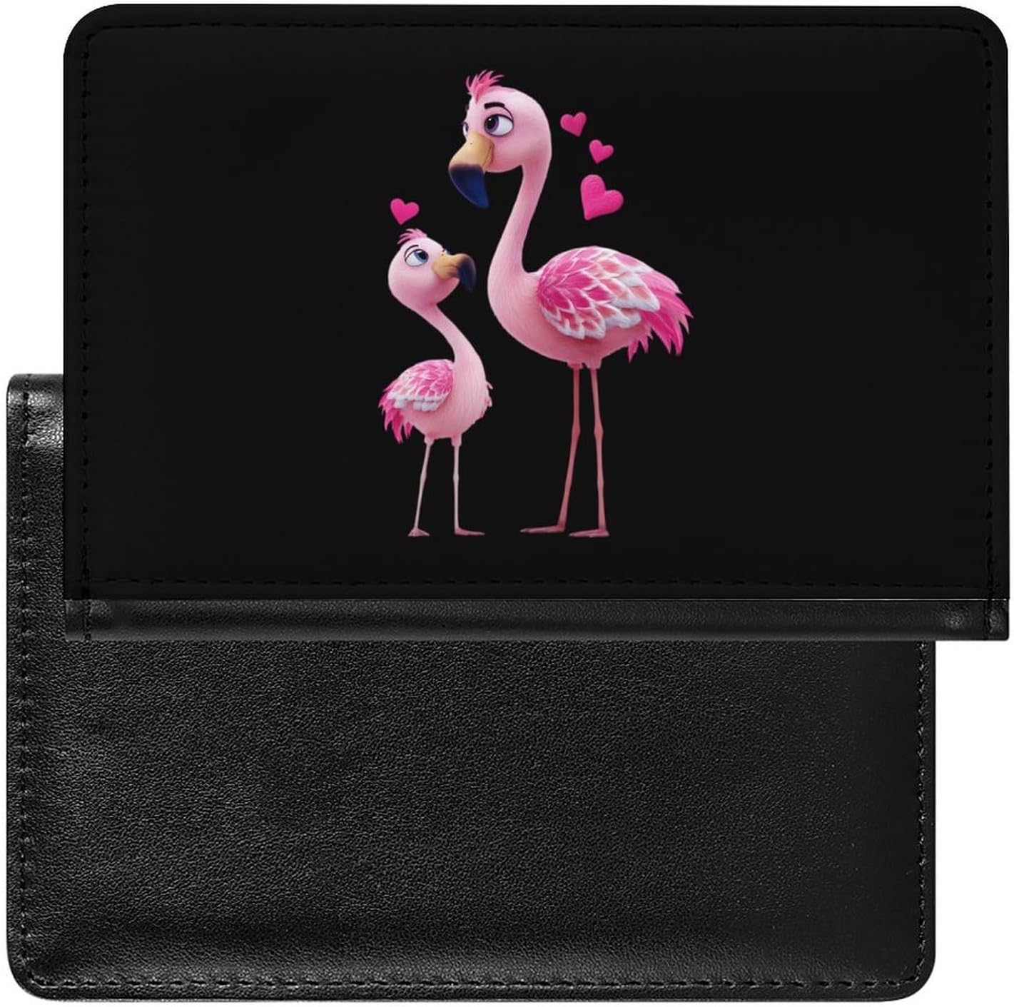 Cute Flamingo Passport Holder Travel Passport Cover Portable Passports Wallet for Travel Business