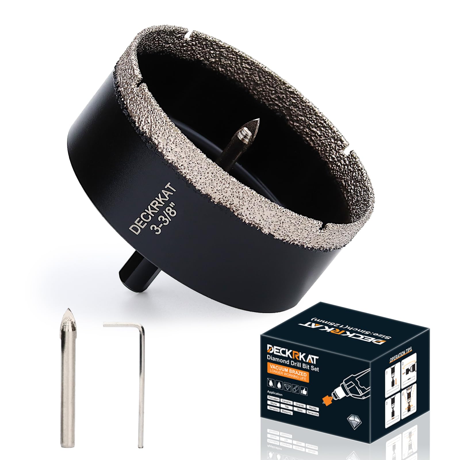 Diamond Hole Saws - Cut Tile, Stone & More -19