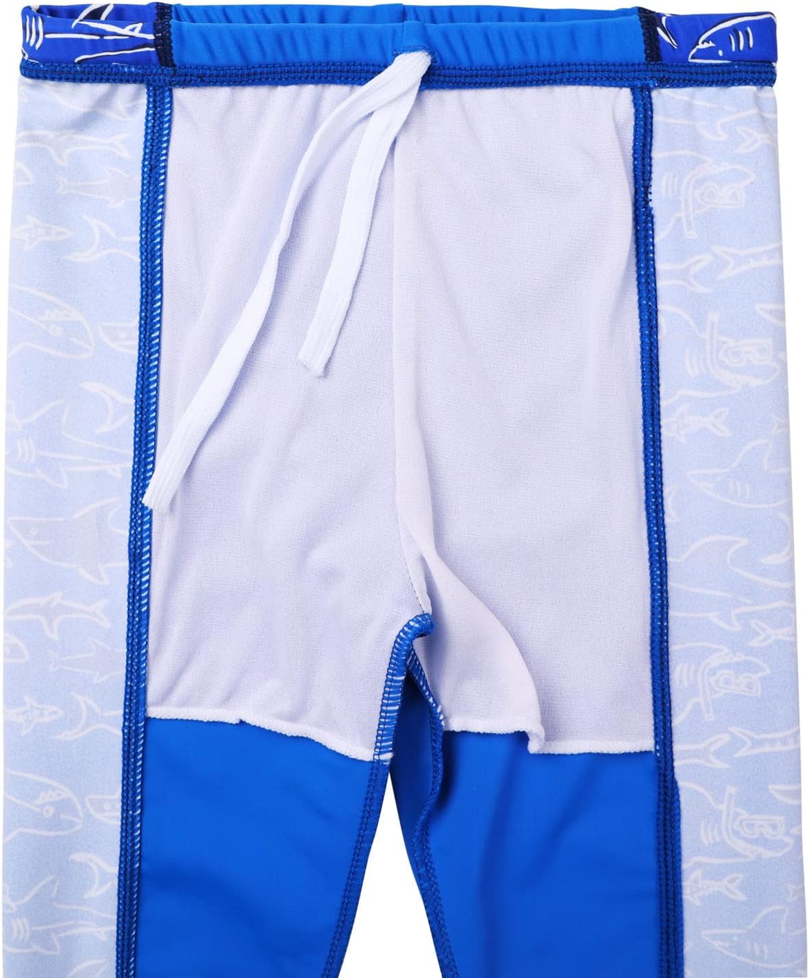 TFJH E 2PCS Kids Boys Long Sleeve Swimsuit UPF 50+ UV Sun Protective Swimwear - Image 5