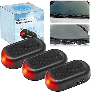 3Pcs Antifreeze Electromagnetic Car Snow Removal Device, Electromagnetic Wave Antifreeze Instrument, Car Interference Antifreeze Instrument, Reusable Defroster Anti-Frost Tool