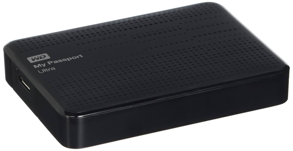 WD My Passport Ultra 2TB Portable External Hard Drive USB