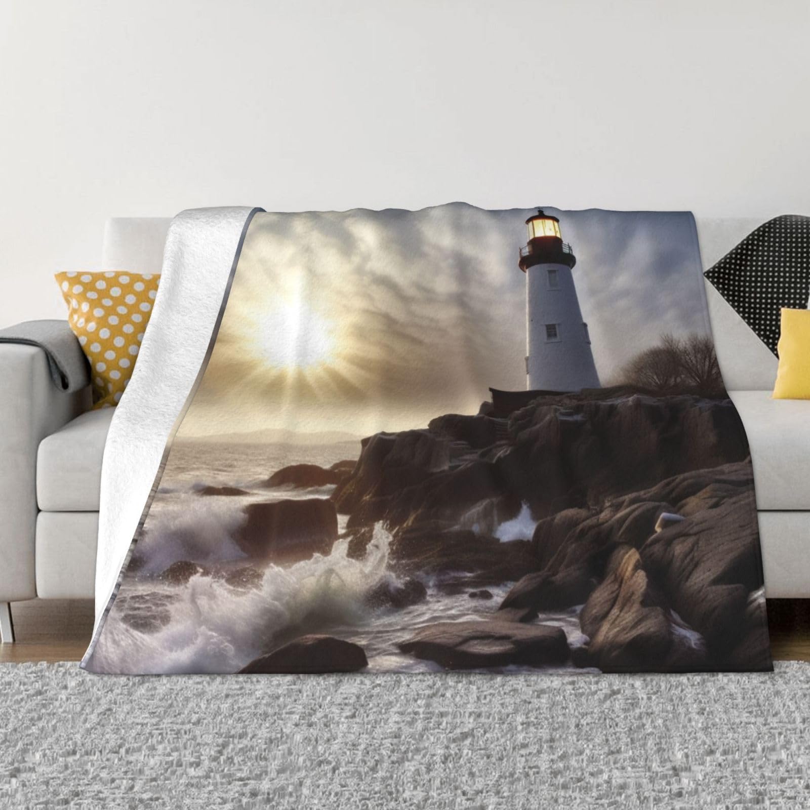 Plaid polaire ultra doux pour ne plus avoir froid sur le canape