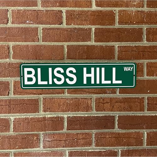 Vista 205 de Ohio Mountains Pick Your Mountain Compatible/repuesto para Ballards Hill United States Mountain Aluminio Metal Tin Street Sign Style decoración