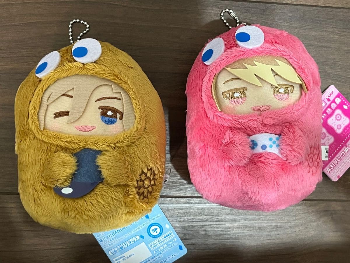 Amazon.co.jp: A3！ パックぬいぐるみ 茅ヶ崎至 摂津万里 セット 