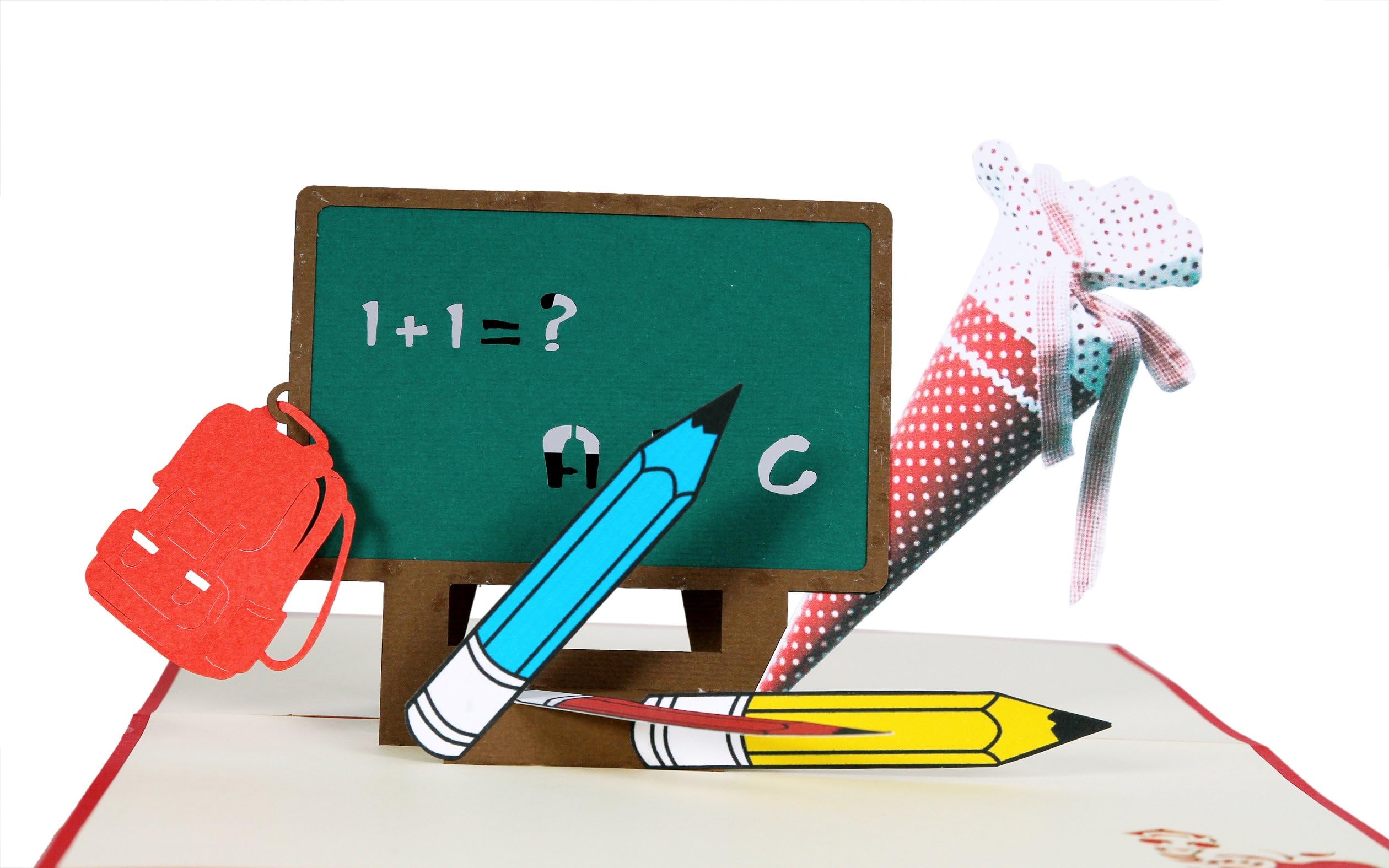 Carte Rentrée Scolaire Personnalisable - Photo Souvenir Enfant - Format A5 Coins Arrondis - Design Mixte - Fabriqué En France - 11