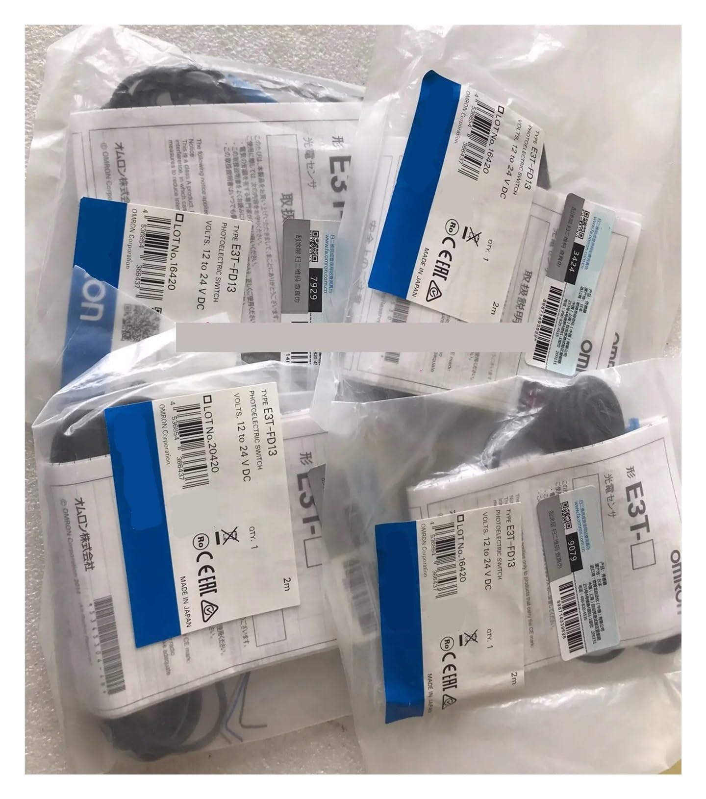 BFSYDLUJ 1pcs photoelectric switch E3T-FD13