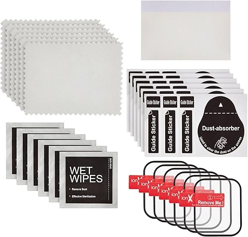 Miniatura 7 de Protector de pantalla de reloj acrílico de 1.614 in compatible con Apple Watch Series 78 de 1.614 in, con 6 kits de instalación, paquete de 6