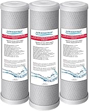 Cartuccia Carbon Block 5 Micron 10 Pollici CTO Filtro a carbone attivo per osmosi inversa Set 3 Pz. Filtri Acqua Italia®