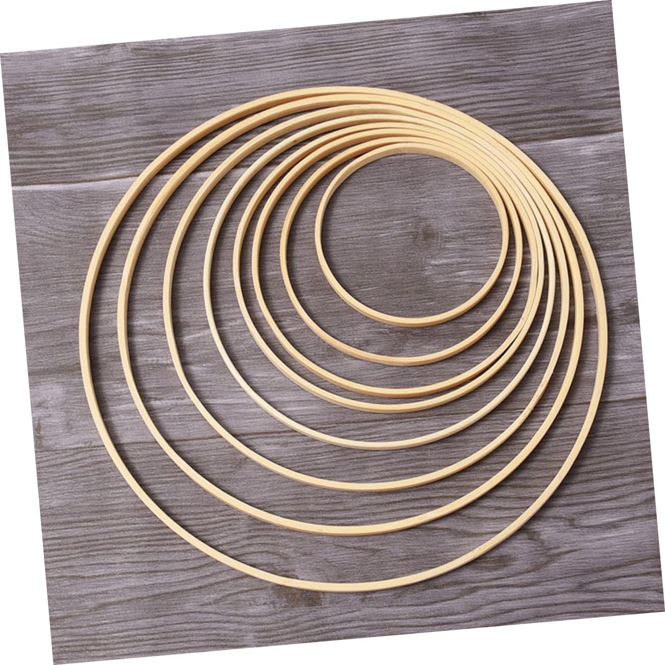 DIY Dream Catcher Frame Ring 23cm Bamboo Craft Tool Set 15pcs for Boys and Girls