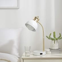 Urban Lifestyle Charging Lamp with Catch-All Base, Gold