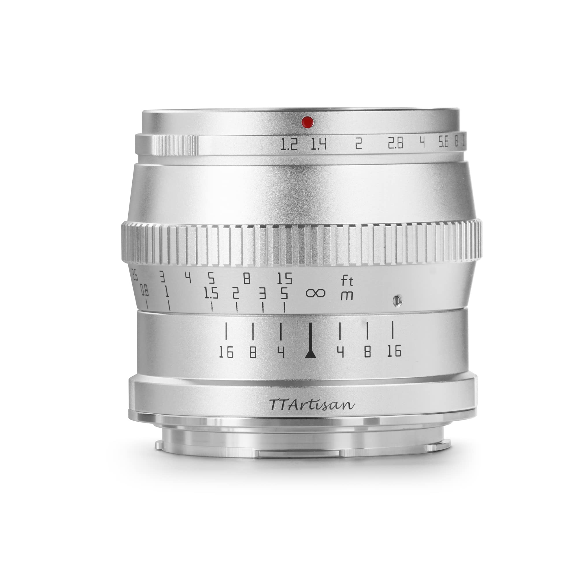 TTArtisan 50mm f/1.2 APS-C Silver (for Nikon Z Mount) : Amazon.sg