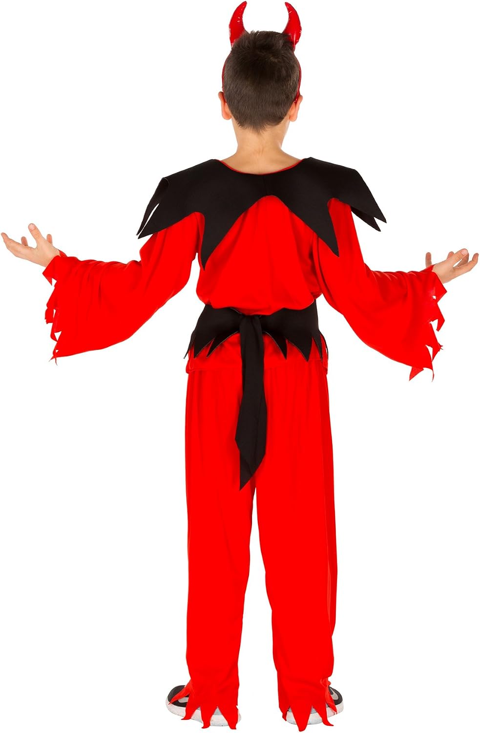 TecTake dressforfun Costume da Diavoletto Bambino | Travestimento da Parte  Superiore e Pantaloni | inlc. Cerchietto con cornetti da diavoletto (12-14  Anni | No. 300152) : Amazon.it: Giochi e giocattoli