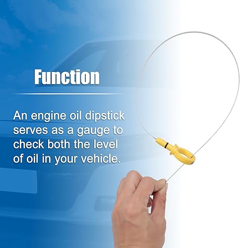 Miniatura 4 de X AUTOHAUX Barra de medición de nivel de aceite de motor para Chrysler Sebring 2007-2010 para Dodge Avenger 2008-2010 6 Cyl 3.5L No.4892121AA