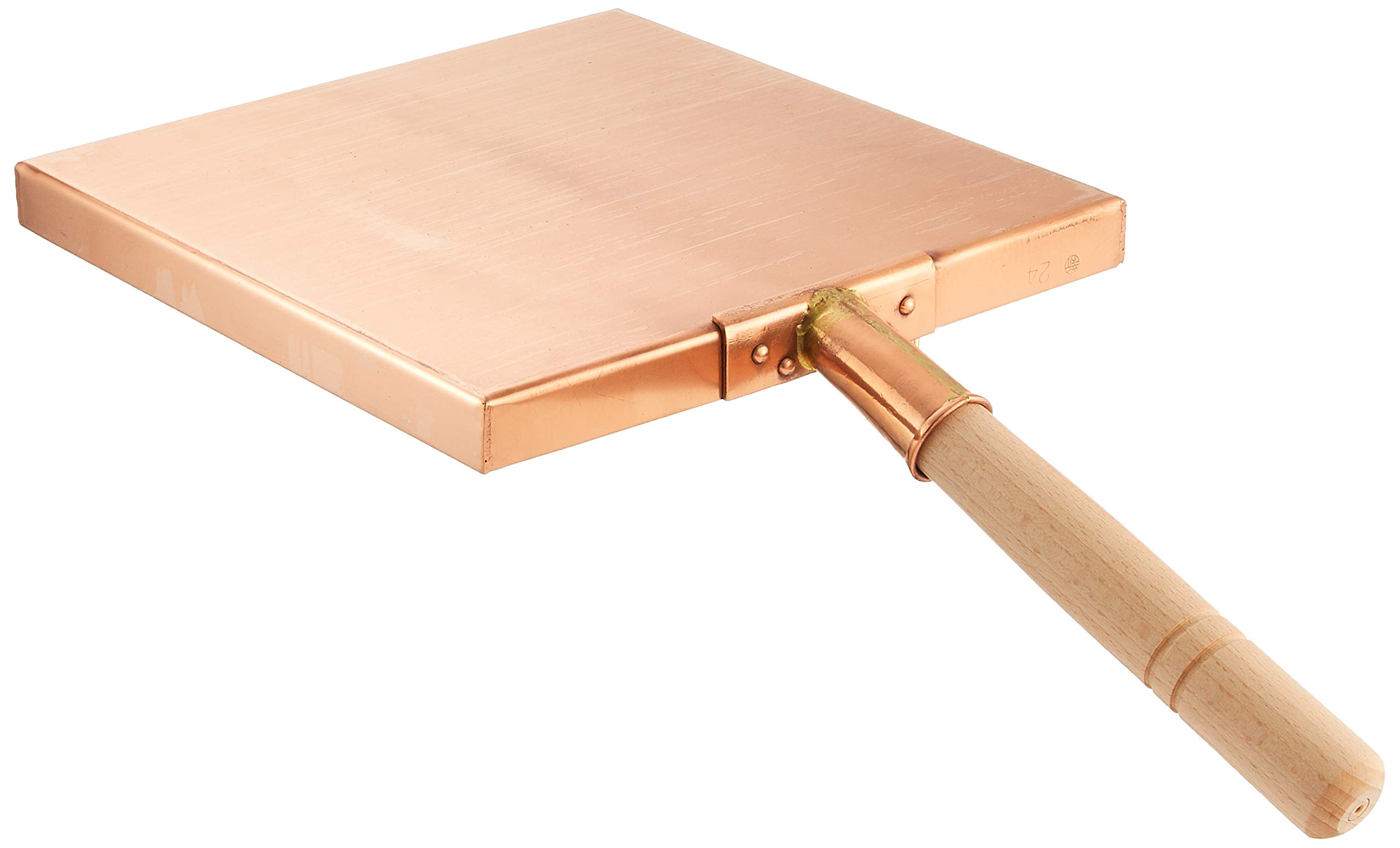 Amazon.co.jp: 遠藤商事 TKG 卵焼きフライパン 24cm 薄焼き卵 銅の熱