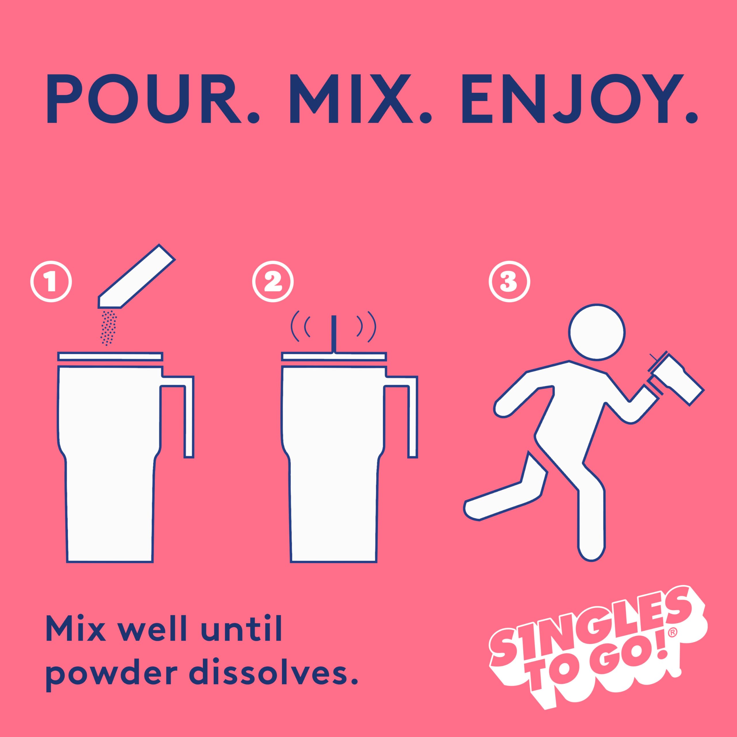 Jolly Rancher Singles To Go Powdered Drink Mix, Watermelon, 12 Boxes with 6 Packets Each - 72 Total Servings, Sugar-Free Drink Powder, Just Add Water, 0.66 Ounce (Pack of 12)