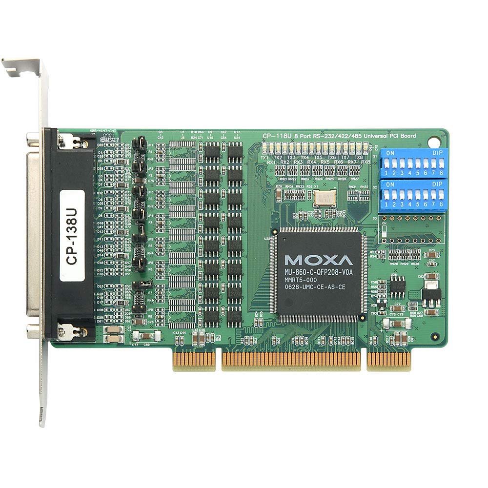 Carte Série MOXA CP-138U 8 Ports RS-422/485 - Neuf En Boîte - PCI Universal