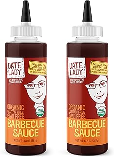 Date Lady BBQ Sauce | Organic & Gluten Free | Paleo Friendly, Sweetened ...