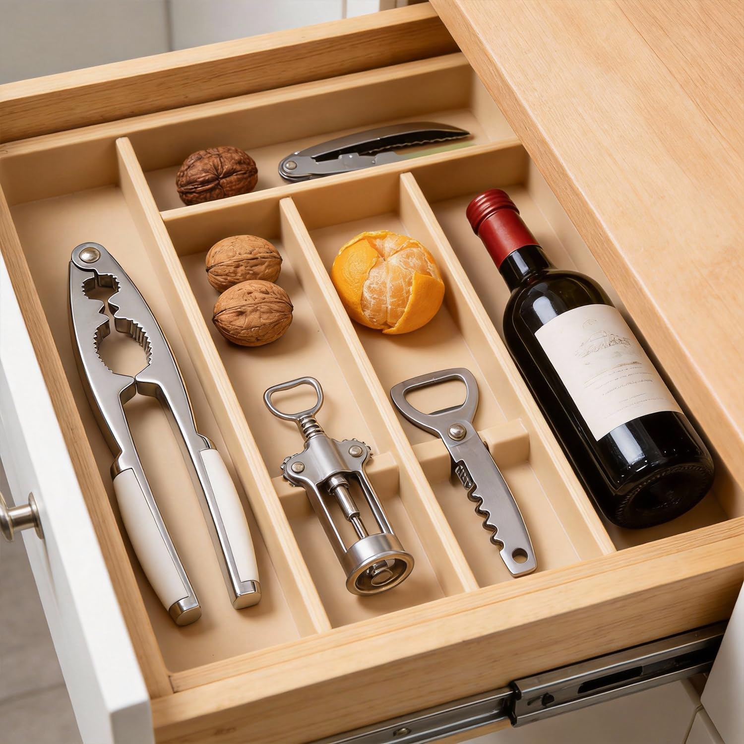 Nut Crackers for All Nuts Nutcracker Tool Ergonomic Pecan Shell Cracker Walnut Clip with Non-slip Handle Kitchen Tools for Easy Shelling for Walnuts Pecans Pistachio Seafood Lobster Crab Leg and More