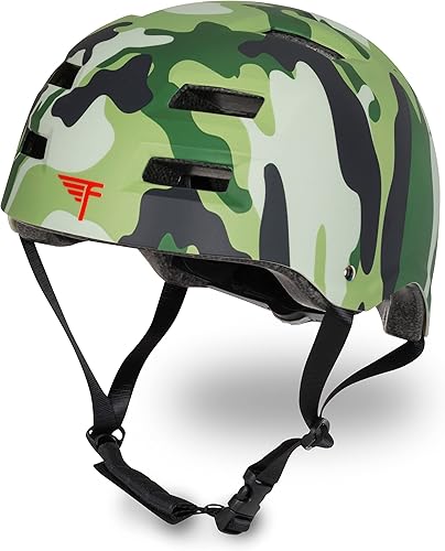 Miniatura 8 de Flybar Casco de bicicleta, casco multideportivo, ligero con doble certificación con esfera ajustable, protección contra impactos para actividades